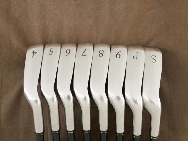 Iron set : XXIO : ชุดเหล็ก XXIO Impact Power Body (ใบใหญ่ ตีง่าย) มีเหล็ก 4-Pw,Sw (8 ชิ้น) ก้านกราไฟต์ MP-200 Flex R