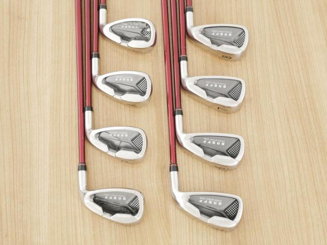 Iron set : Daiwa : ชุดเหล็ก Daiwa OnOff (ใบใหญ่ ตีง่าย ไกล) มีเหล็ก 5-Pw,Aw,Sw (8 ชิ้น) ก้านกราไฟต์ Flex S