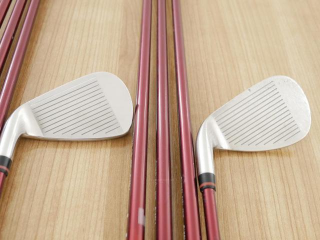 Iron set : Daiwa : ชุดเหล็ก Daiwa OnOff (ใบใหญ่ ตีง่าย ไกล) มีเหล็ก 5-Pw,Aw,Sw (8 ชิ้น) ก้านกราไฟต์ Flex S