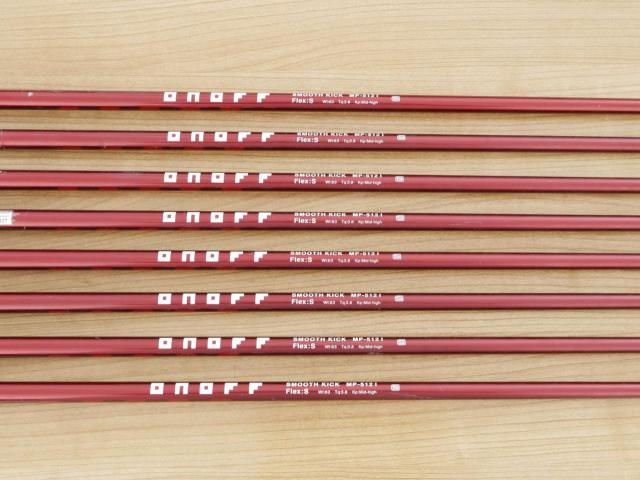 Iron set : Daiwa : ชุดเหล็ก Daiwa OnOff (ใบใหญ่ ตีง่าย ไกล) มีเหล็ก 5-Pw,Aw,Sw (8 ชิ้น) ก้านกราไฟต์ Flex S