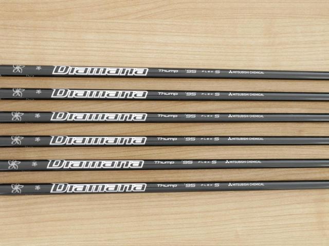 Iron set : Taylormade : ชุดเหล็ก Taylormade P770 Forged (รุ่นปี 2023 นุ่ม แน่น)  มีเหล็ก 5-Pw (6 ชิ้น) ก้านกราไฟต์ Mitsubishi Diamana Thump i95 Flex S