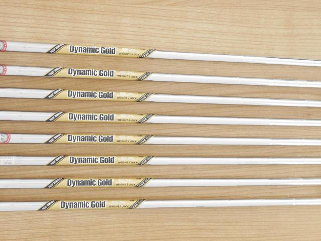 Iron set : Taylormade : ชุดเหล็ก Taylormade P7MC Forged (ซีรี่ย์ท้อปสุด ออกปี 2021) มีเหล็ก 3-Pw (8 ชิ้น) ก้านเหล็ก Dynamic Gold Tour Issue S200