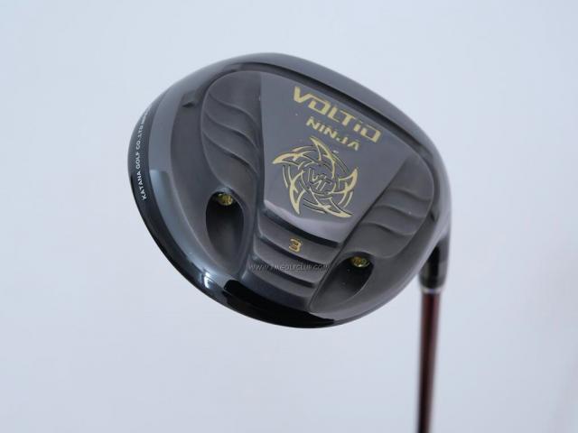 Fairway Wood : Katana : หัวไม้ 3 Katana Voltio NINJA 880Hi (ตัวท๊อป รุ่นใหม่ ปี 2018) Loft 15 ก้าน Fujikura Speeder 361 Flex R-Easy Light (R2)