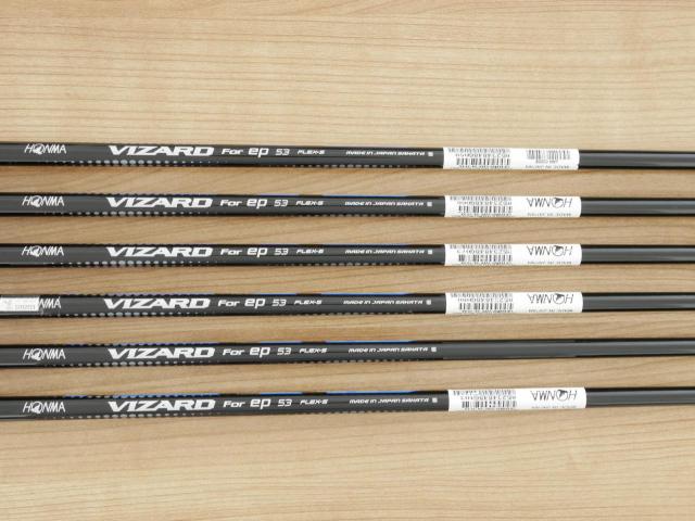 Iron set : Honma : ชุดเหล็ก Honma LB-808 EP Forged (นุ่มมากๆ) มีเหล็ก 5-10 (6 ชิ้น) ก้านกราไฟต์ Honma Vizard 53 Flex S