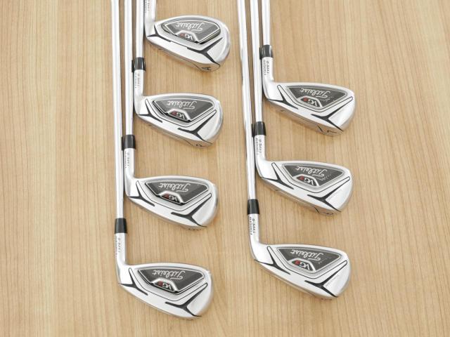 Iron set : Titleist : ชุดเหล็ก Titleist VG3 Type D Forged (รุ่นปี 2019 Japan Spec. ตีง่ายและไกลที่สุดของ Titleist) มีเหล็ก 5-Pw,Aw (7 ชิ้น) ก้านเหล็ก NS Pro Zelos 8 Flex R