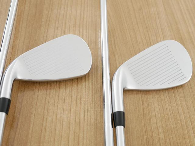 Iron set : Titleist : ชุดเหล็ก Titleist VG3 Type D Forged (รุ่นปี 2019 Japan Spec. ตีง่ายและไกลที่สุดของ Titleist) มีเหล็ก 5-Pw,Aw (7 ชิ้น) ก้านเหล็ก NS Pro Zelos 8 Flex R