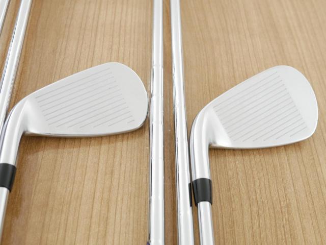 Iron set : Titleist : ชุดเหล็ก Titleist VG3 Type D Forged (รุ่นปี 2019 Japan Spec. ตีง่ายและไกลที่สุดของ Titleist) มีเหล็ก 5-Pw,Aw (7 ชิ้น) ก้านเหล็ก NS Pro Zelos 8 Flex R