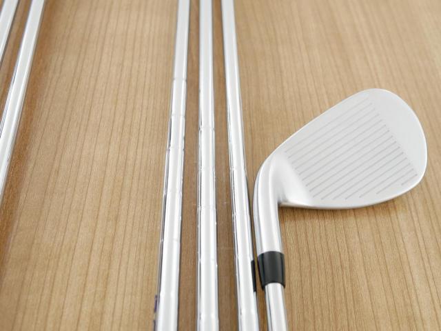 Iron set : Titleist : ชุดเหล็ก Titleist VG3 Type D Forged (รุ่นปี 2019 Japan Spec. ตีง่ายและไกลที่สุดของ Titleist) มีเหล็ก 5-Pw,Aw (7 ชิ้น) ก้านเหล็ก NS Pro Zelos 8 Flex R