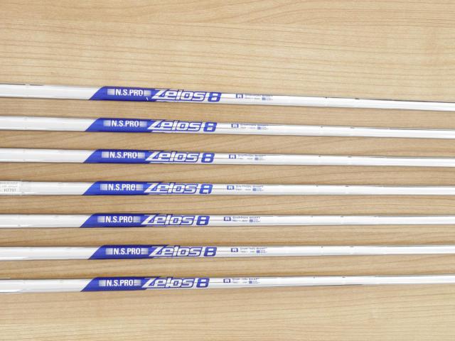 Iron set : Titleist : ชุดเหล็ก Titleist VG3 Type D Forged (รุ่นปี 2019 Japan Spec. ตีง่ายและไกลที่สุดของ Titleist) มีเหล็ก 5-Pw,Aw (7 ชิ้น) ก้านเหล็ก NS Pro Zelos 8 Flex R