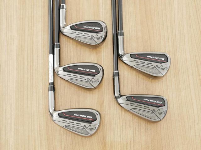 Iron set : Callaway : ชุดเหล็ก Callaway Big Bertha (ออกปี 2023 ตีง่ายที่สุดของ Callaway) มีเหล็ก 6-Pw (5 ชิ้น) ก้านกราไฟต์ Fujikura Speeder NX Flex R