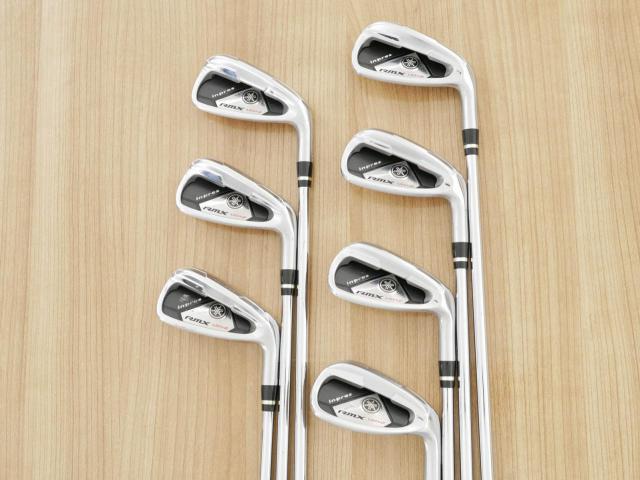 Iron set : Yamaha : ชุดเหล็ก Yamaha Inpres RMX UD+2 (ปี 2017 ตีไกลที่สุด ไกลกว่าเหล็กทั่วไป 2 เบอร์) มีเหล็ก 5-Pw,Aw (7 ชิ้น) ก้านเหล็ก NS Pro Zelos 7 Flex R