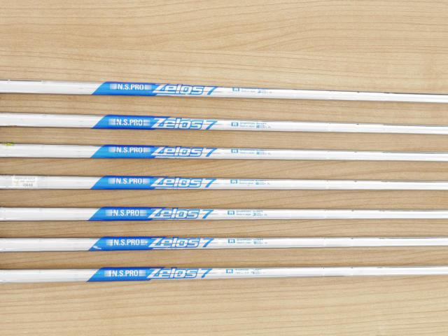 Iron set : Yamaha : ชุดเหล็ก Yamaha Inpres RMX UD+2 (ปี 2017 ตีไกลที่สุด ไกลกว่าเหล็กทั่วไป 2 เบอร์) มีเหล็ก 5-Pw,Aw (7 ชิ้น) ก้านเหล็ก NS Pro Zelos 7 Flex R
