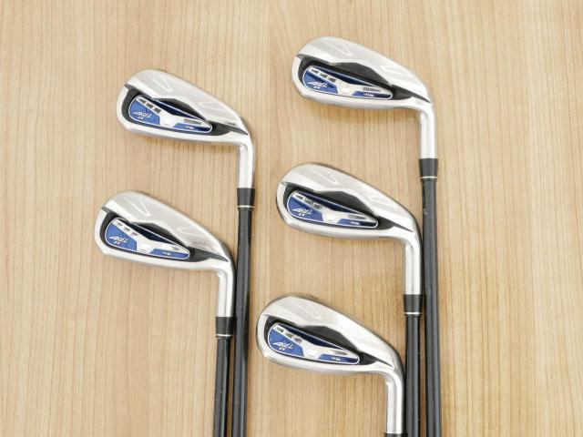 Iron set : Tsuruya : ชุดเหล็ก Tsuruya AXEL ZX HM (ใบใหญ่ หน้าเด้ง ตีไกลมาก) มีเหล็ก 6-Pw (5 ชิ้น) ก้านกราไฟต์ Flex S