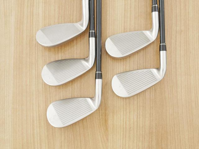 Iron set : Tsuruya : ชุดเหล็ก Tsuruya AXEL ZX HM (ใบใหญ่ หน้าเด้ง ตีไกลมาก) มีเหล็ก 6-Pw (5 ชิ้น) ก้านกราไฟต์ Flex S