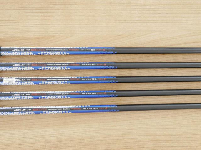 Iron set : Tsuruya : ชุดเหล็ก Tsuruya AXEL ZX HM (ใบใหญ่ หน้าเด้ง ตีไกลมาก) มีเหล็ก 6-Pw (5 ชิ้น) ก้านกราไฟต์ Flex S