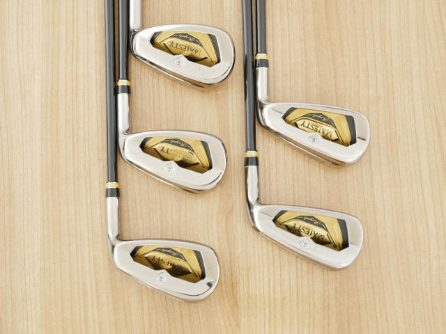 Iron set : Maruman : ชุดเหล็ก Maruman Majesty Royale (รุ่นท๊อปสุด ปี 2021 ของใหม่ 8 หมื่นบาท) มีเหล็ก 7-10,Pw (5 ชิ้น) ก้านกราไฟต์ Flex R