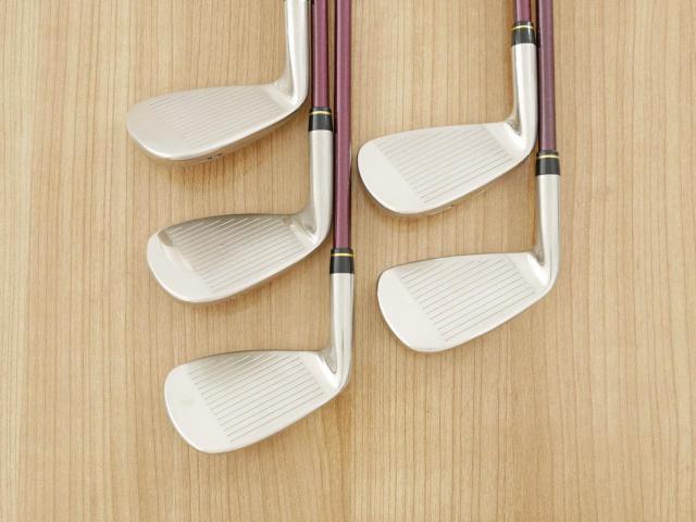 Lady club : All : ชุดเหล็ก S-Yard TX-V (Forged) มีเหล็ก 6-Pw (5 ชิ้น) ก้านกราไฟต์ Flex L