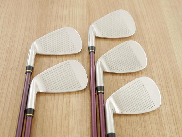 Lady club : All : ชุดเหล็ก S-Yard TX-V (Forged) มีเหล็ก 6-Pw (5 ชิ้น) ก้านกราไฟต์ Flex L