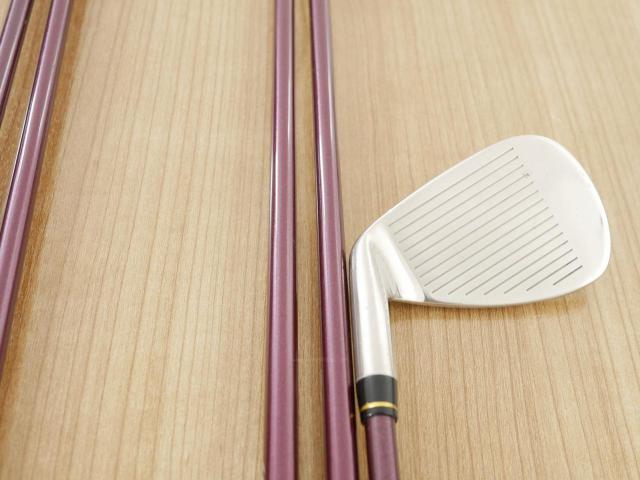 Lady club : All : ชุดเหล็ก S-Yard TX-V (Forged) มีเหล็ก 6-Pw (5 ชิ้น) ก้านกราไฟต์ Flex L