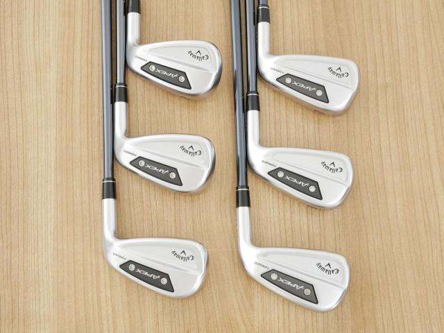 Iron set : Callaway : ชุดเหล็ก Callaway APEX Ai300 Forged (รุ่นล่าสุด ออกปี 2024) มีเหล็ก 5-Pw (6 ชิ้น) ก้านกราไฟต์ UST Mamiya RECOIL DART 6 Flex R