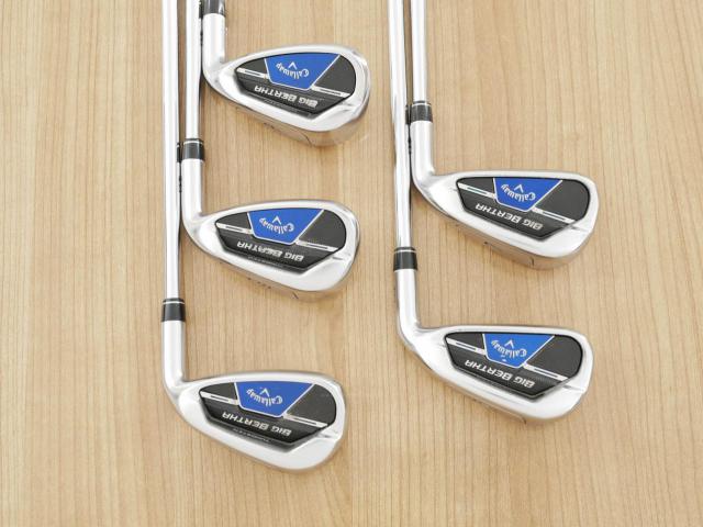 Iron set : Callaway : ชุดเหล็ก Callaway Big Bertha B21 (ออกปี 2021 ตีง่ายที่สุดของ Callaway) มีเหล็ก 6-Pw (5 ชิ้น) ก้านเหล็ก NS Pro 950 NEO Flex S