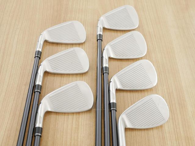 Iron set : Taylormade : ชุดเหล็ก Taylormade Stealth (ออกปี 2022 Japan Spec.) มีเหล็ก 6-Pw,Aw,Sw (7 ชิ้น) ก้านกราไฟต์ Mitsubishi Tensei TM60 Flex R