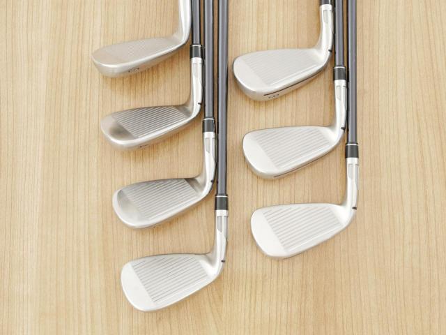 Iron set : Taylormade : ชุดเหล็ก Taylormade Stealth (ออกปี 2022 Japan Spec.) มีเหล็ก 6-Pw,Aw,Sw (7 ชิ้น) ก้านกราไฟต์ Mitsubishi Tensei TM60 Flex R