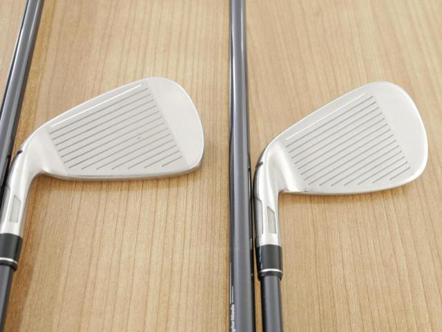 Iron set : Taylormade : ชุดเหล็ก Taylormade Stealth (ออกปี 2022 Japan Spec.) มีเหล็ก 6-Pw,Aw,Sw (7 ชิ้น) ก้านกราไฟต์ Mitsubishi Tensei TM60 Flex R