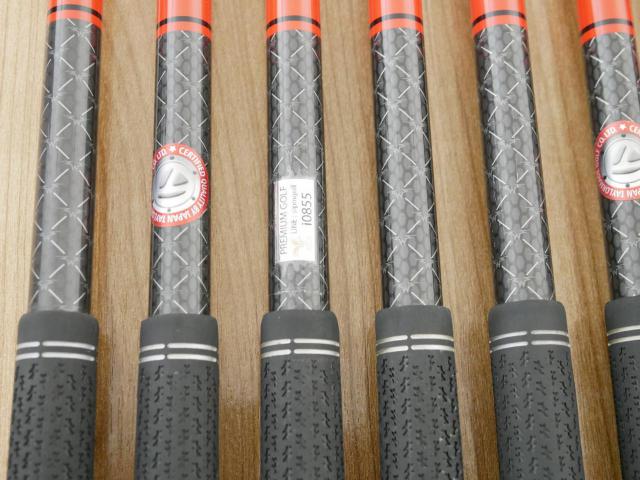 Iron set : Taylormade : ชุดเหล็ก Taylormade Stealth (ออกปี 2022 Japan Spec.) มีเหล็ก 6-Pw,Aw,Sw (7 ชิ้น) ก้านกราไฟต์ Mitsubishi Tensei TM60 Flex R