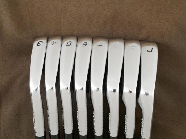 Iron set : Taylormade : ชุดเหล็ก Taylormade RAC TP Forged มีเหล็ก 3-Pw (8 ชิ้น) ก้านเหล็ก NS Pro 950 Flex S