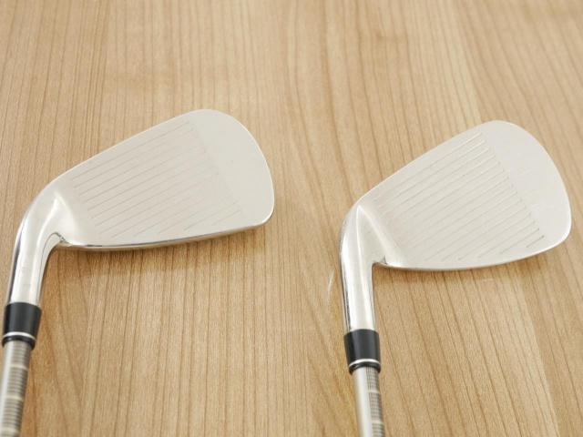 Iron set : PRGR : ชุดเหล็ก PRGR ID Nabla Red (รุ่นท๊อปสุด หน้าเด้ง ไกลมาก) มีเหล็ก 6-Pw,Aw,Sw (7 ชิ้น) ก้านกราไฟต์ M-37 Flex R