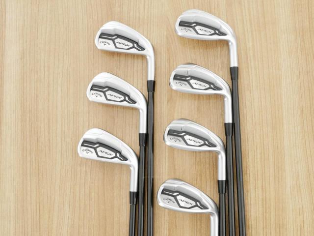 Iron set : Callaway : ชุดเหล็ก Callaway APEX Forged มีเหล็ก 5-Pw,Aw (7 ชิ้น) ก้านกราไฟต์ Tour AD AD-65 II Flex R