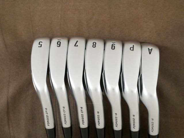 Iron set : Callaway : ชุดเหล็ก Callaway APEX Forged มีเหล็ก 5-Pw,Aw (7 ชิ้น) ก้านกราไฟต์ Tour AD AD-65 II Flex R