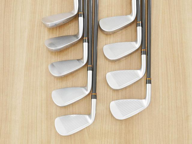 Iron set : Honma : ชุดเหล็ก Honma ATHPORT E+ มีเหล็ก 4-11,Aw (9 ชิ้น) ก้านกราไฟต์ Honma ARMRQ WT-53 Flex R