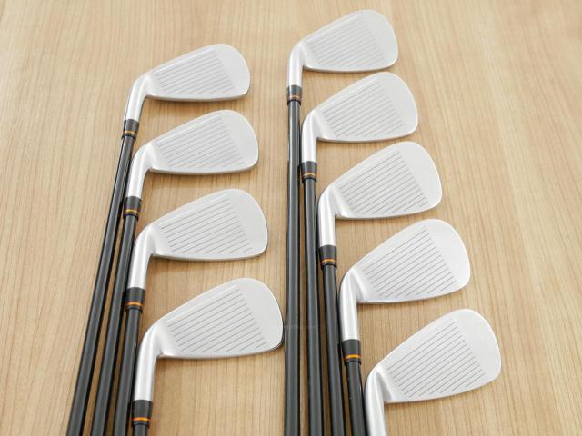 Iron set : Honma : ชุดเหล็ก Honma ATHPORT E+ มีเหล็ก 4-11,Aw (9 ชิ้น) ก้านกราไฟต์ Honma ARMRQ WT-53 Flex R