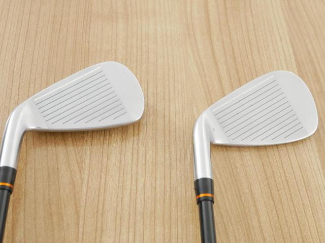 Iron set : Honma : ชุดเหล็ก Honma ATHPORT E+ มีเหล็ก 4-11,Aw (9 ชิ้น) ก้านกราไฟต์ Honma ARMRQ WT-53 Flex R