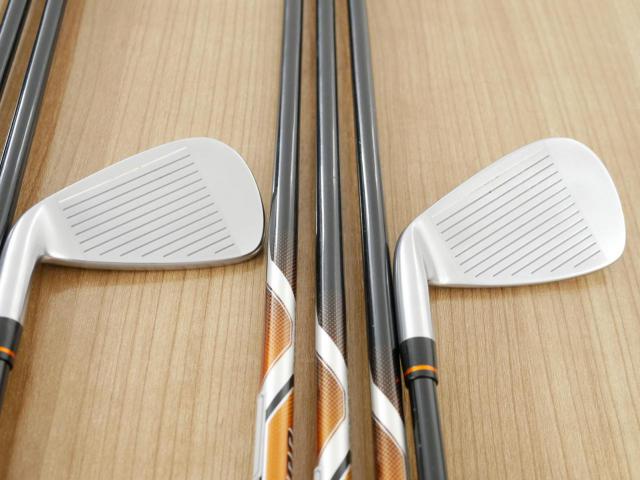Iron set : Honma : ชุดเหล็ก Honma ATHPORT E+ มีเหล็ก 4-11,Aw (9 ชิ้น) ก้านกราไฟต์ Honma ARMRQ WT-53 Flex R