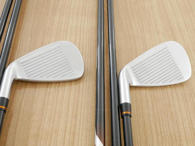 Iron set : Honma : ชุดเหล็ก Honma ATHPORT E+ มีเหล็ก 4-11,Aw (9 ชิ้น) ก้านกราไฟต์ Honma ARMRQ WT-53 Flex R