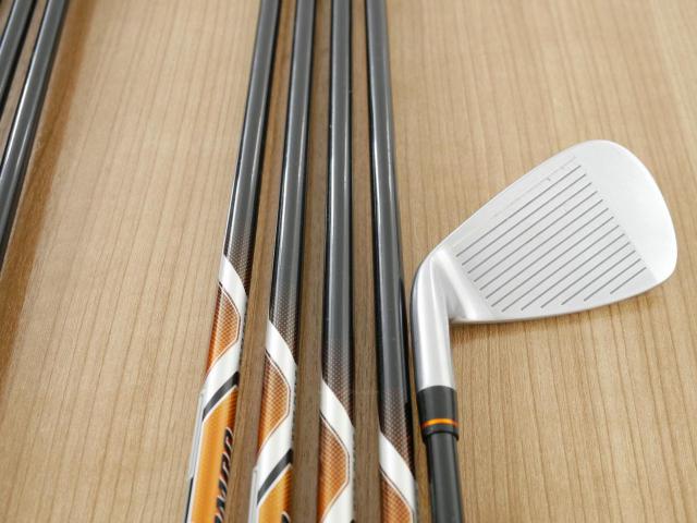 Iron set : Honma : ชุดเหล็ก Honma ATHPORT E+ มีเหล็ก 4-11,Aw (9 ชิ้น) ก้านกราไฟต์ Honma ARMRQ WT-53 Flex R