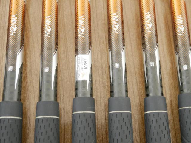 Iron set : Honma : ชุดเหล็ก Honma ATHPORT E+ มีเหล็ก 4-11,Aw (9 ชิ้น) ก้านกราไฟต์ Honma ARMRQ WT-53 Flex R