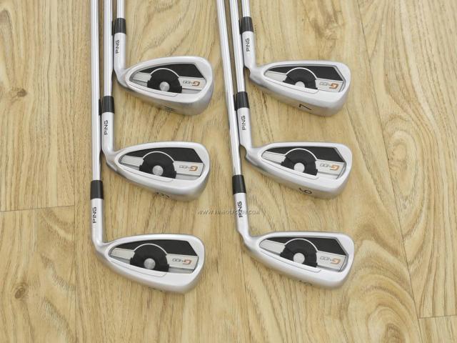 Iron set : Ping : ชุดเหล็ก Ping G400 (ปี 2018 ใบใหญ่ ง่าย ไกล) มีเหล็ก 5-Pw (6 ชิ้น) ก้านเหล็ก Ping AWT 2.0 Lite Flex R