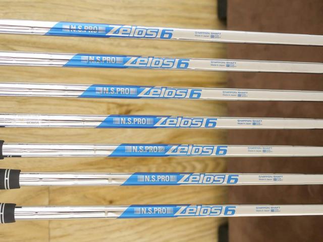 Iron set : Ping : ชุดเหล็ก Ping G700 (ปี 2019 Japan Spec. ใบใหญ่ ง่ายที่สุด ไกลที่สุดของ Ping) มีเหล็ก 5-Pw,Aw (7 ชิ้น) ก้านเหล็ก NS Pro Zelos 6 Flex R