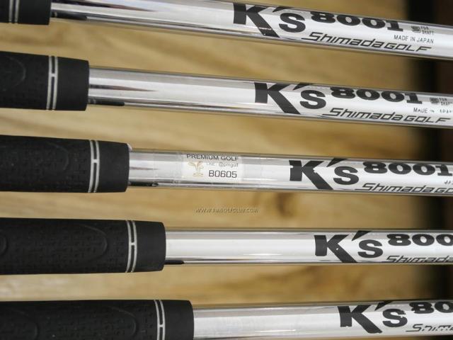 Iron set : Mizuno : ชุดเหล็ก Mizuno MP-H5 Forged มีเหล็ก 5-Pw (6 ชิ้น) ก้านเหล็ก Shimada K'S-8001 Flex S