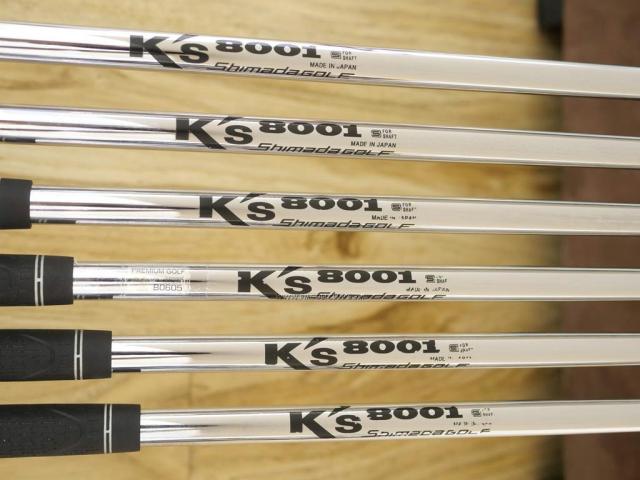 Iron set : Mizuno : ชุดเหล็ก Mizuno MP-H5 Forged มีเหล็ก 5-Pw (6 ชิ้น) ก้านเหล็ก Shimada K'S-8001 Flex S