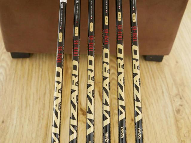Iron set : Honma : ชุดเหล็ก Honma Tour World TR20P (ออกปี 2020) มีเหล็ก 6-11 (6 ชิ้น) ก้านกราไฟต์ Honma Vizard TR20-65 Flex S
