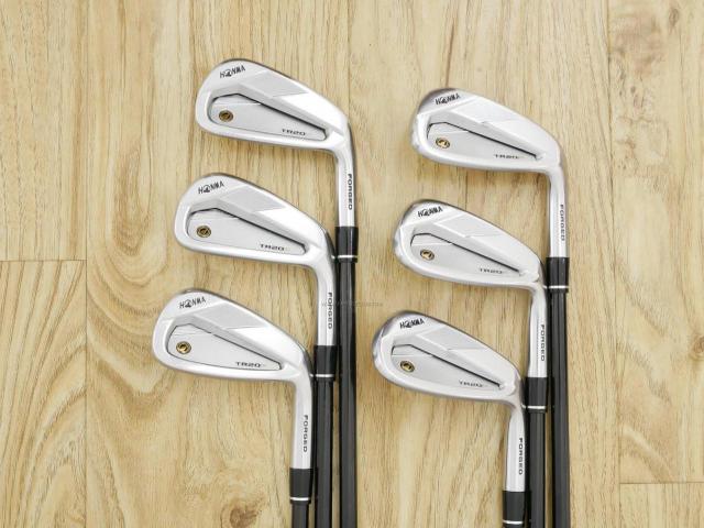 Iron set : Honma : ชุดเหล็ก Honma Tour World TR20P (ออกปี 2020) มีเหล็ก 6-11 (6 ชิ้น) ก้านกราไฟต์ Honma Vizard TR20-65 Flex S