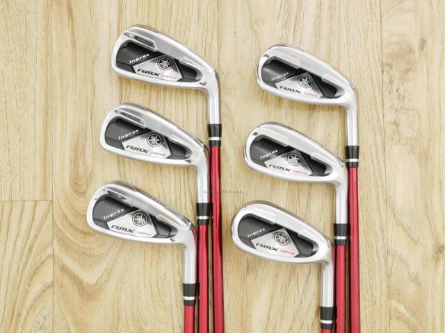 Iron set : Yamaha : ชุดเหล็ก Yamaha Inpres RMX UD+2 (ปี 2017 ตีไกลที่สุด ไกลกว่าเหล็กทั่วไป 2 เบอร์) มีเหล็ก 6-Pw,Aw (6 ชิ้น) ก้านกราไฟต์ Mitsubishi Bassara i50xct Flex R