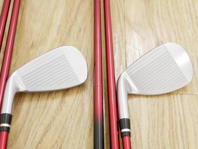 Iron set : Yamaha : ชุดเหล็ก Yamaha Inpres RMX UD+2 (ปี 2017 ตีไกลที่สุด ไกลกว่าเหล็กทั่วไป 2 เบอร์) มีเหล็ก 6-Pw,Aw (6 ชิ้น) ก้านกราไฟต์ Mitsubishi Bassara i50xct Flex R