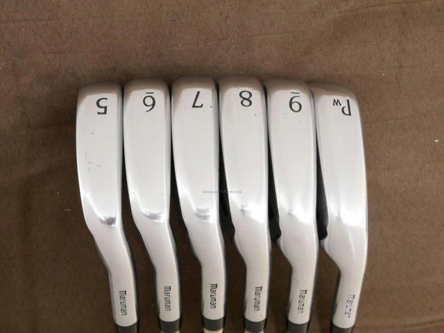 Iron set : Maruman : ชุดเหล็ก Maruman Majesty Vanquich (รุ่นท๊อปสุด ปี 2017 ของใหม่ 6 หมื่นบาท) มีเหล็ก 5-Pw (6 ชิ้น) ก้านเหล็ก NS Pro 850 Flex R