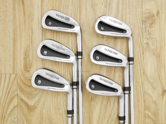 Iron set : Maruman : ชุดเหล็ก Maruman Majesty Vanquich (รุ่นท๊อปสุด ปี 2017 ของใหม่ 6 หมื่นบาท) มีเหล็ก 5-Pw (6 ชิ้น) ก้านเหล็ก NS Pro 850 Flex R